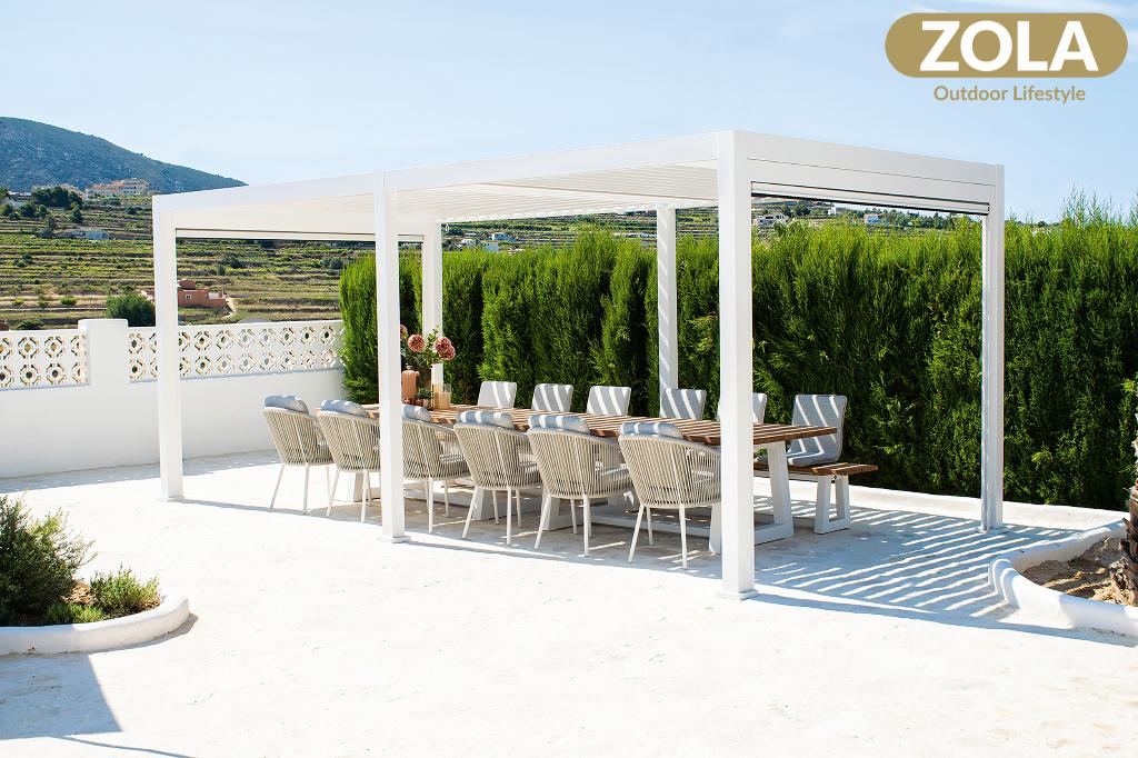 UITVERKOOP! Suns Rota 300x600 lamellen overkapping