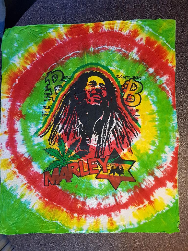 Bob Marley Bandana XL, Ophalen of Verzenden, Gedragen, Maat 56/58 (XL), Sjaal
