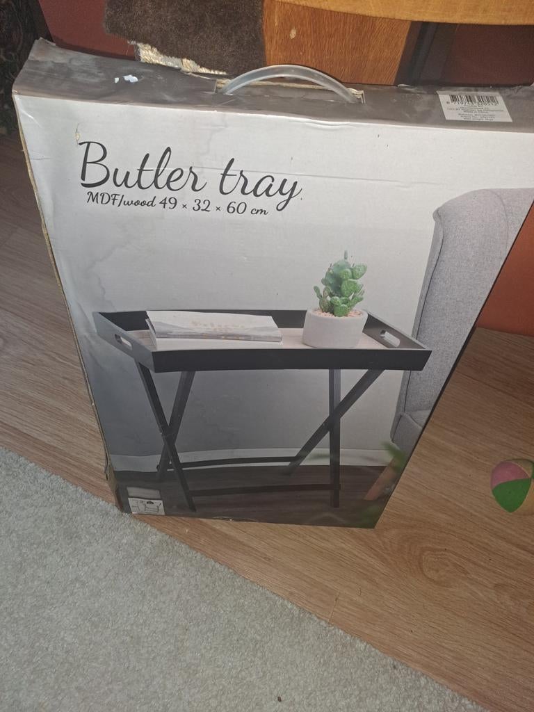 Butler tray, Caravans en Kamperen, Ophalen of Verzenden, Campingstoel