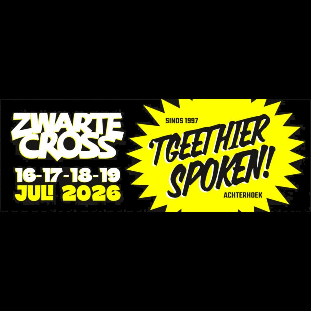 1x Campingkaart Ingang Zuid | Zwarte Cross 2026, Eén persoon, Meerdaags