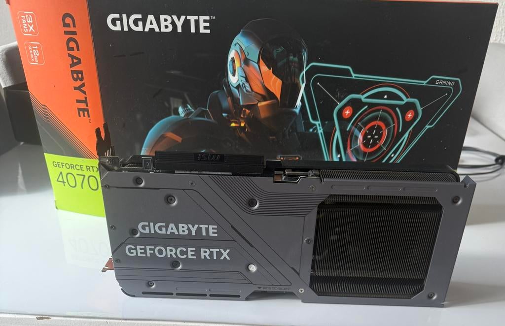 Gigabyte RTX 4070 Gaming OC – Zo goed als nieuw + garantie, Computers en Software, Videokaarten, GDDR6, PCI-Express 4, Ophalen of Verzenden