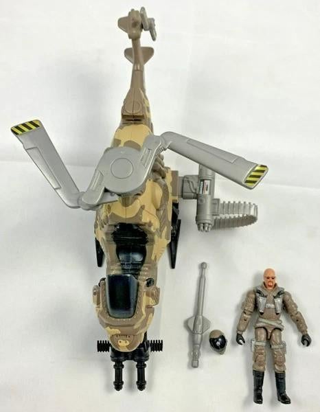 G.I. Joe Tiger Storm Copter Wild Bill Figuur Hasbro 2004, Coolsingel 104, 3011 AG Rotterdam, Netherlands, Verzenden, Zo goed als nieuw