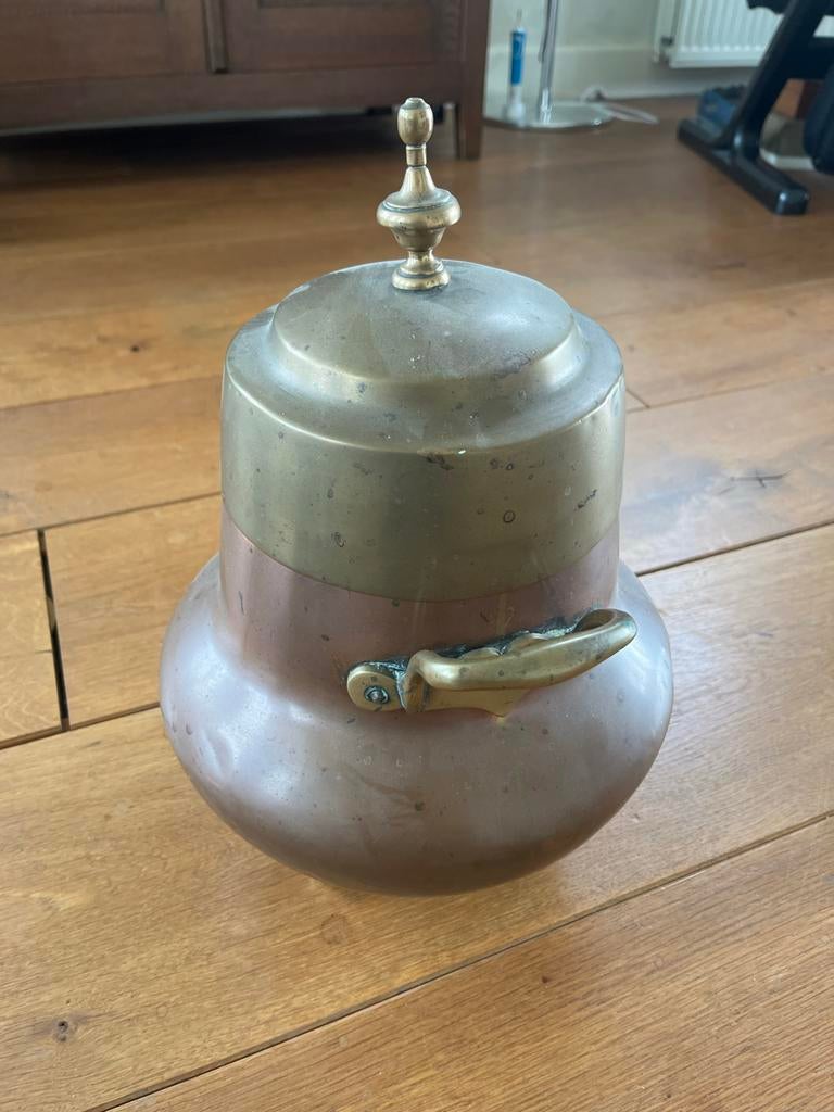 Antieke doofpot, gemaakt van koper, Antiek en Kunst, Antiek | Koper en Brons, Ophalen, Koper