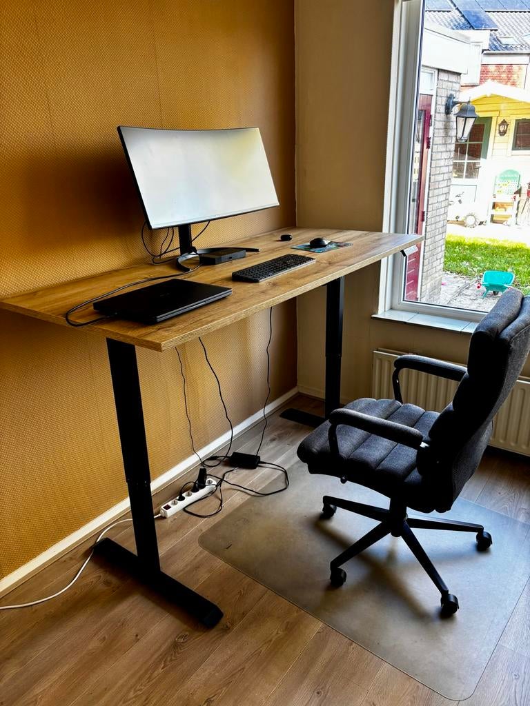 Zit sta bureau 180 x 80, Ophalen, Zo goed als nieuw