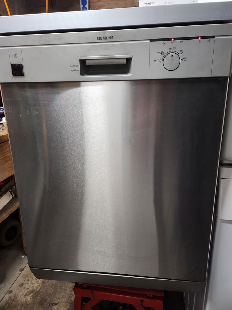 Siemens rvs vaatwasser begaande grond, Ophalen, Gebruikt, Minder dan 85 cm, Minder dan 10 liter