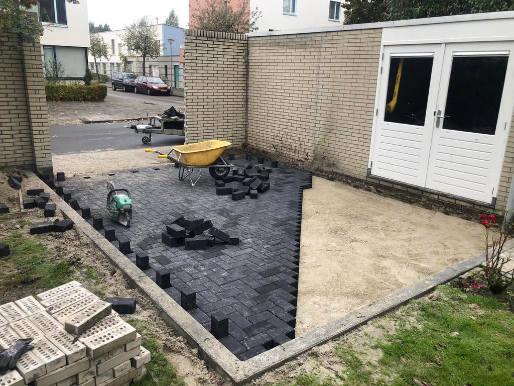 Bestrating, grondwerk & rioolwerk ,drainage, Bestrating