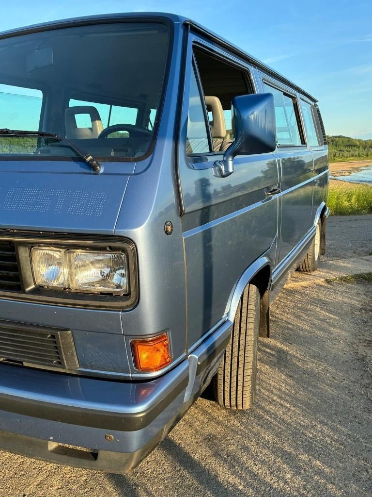 Volkswagen T3 Multivan vw bus TOPSTAAT!, Stof, Bedrijf, Grijs, Transporter