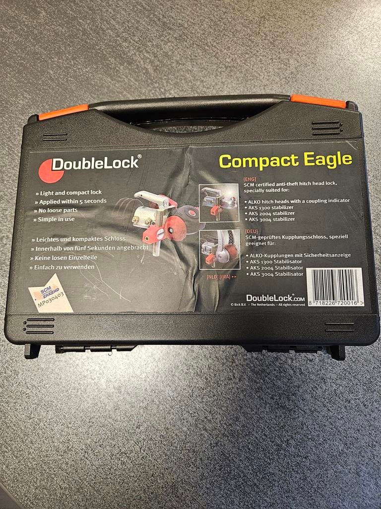 DoubleLock Compact Eagle SCM gekeurd koppelingsslot, Ophalen, Zo goed als nieuw