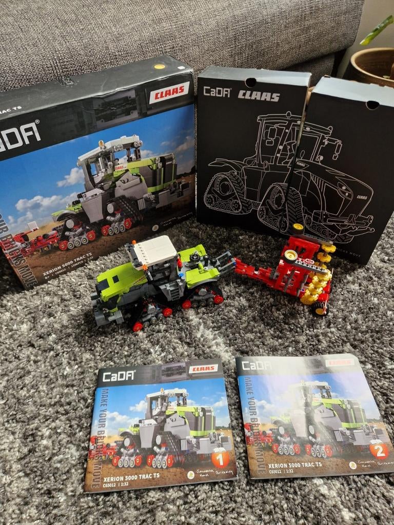 Cada building blocks Claas trekker set / Landbouwvoertuig, Ophalen, Zo goed als nieuw, Overige merken