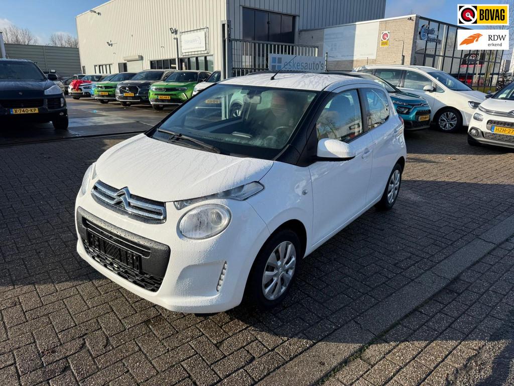 Citroen C1 1.0 VTi Shine, Camera, Stoel verwarming, Navi, Voorwielaandrijving, Stof, C1, Wit