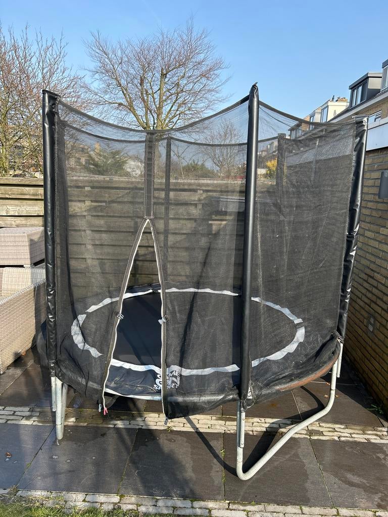 Trampoline met veiligheidsnet - Game On Sport, Ophalen, Gebruikt