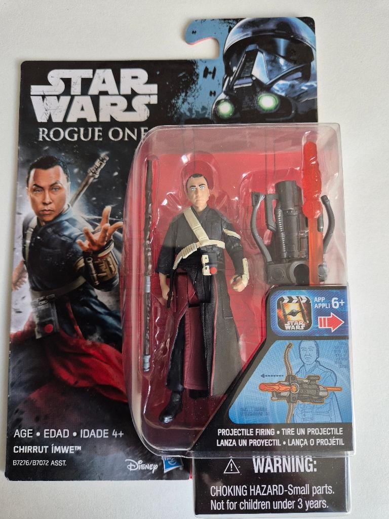 Star Wars Rogue One Chirrut Imwe with Unite-Wood Staff, Ophalen of Verzenden, Nieuw, Actiefiguurtje
