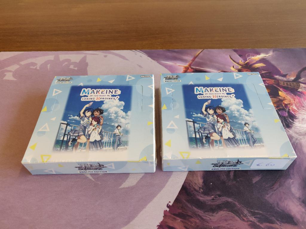Weiss Schwarz: Makeine boosterbox (1st edition), Ophalen of Verzenden, Nieuw, Boosterbox