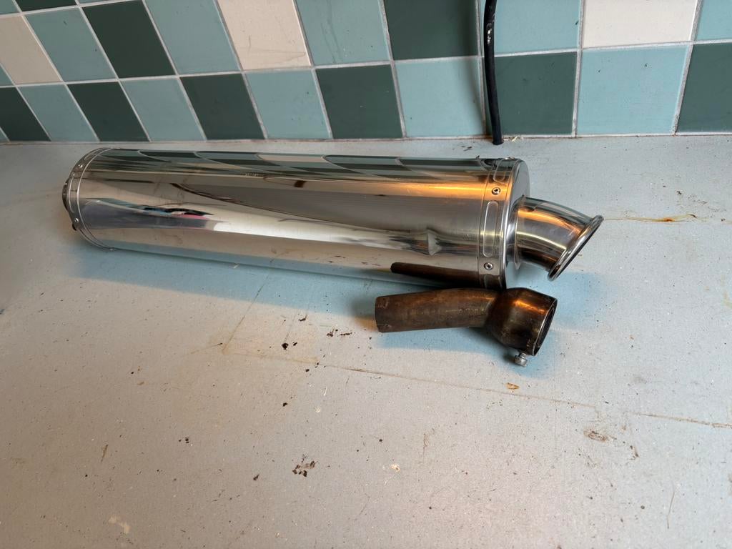 Einddemper scorpion incl db killer, Ophalen, Gebruikt