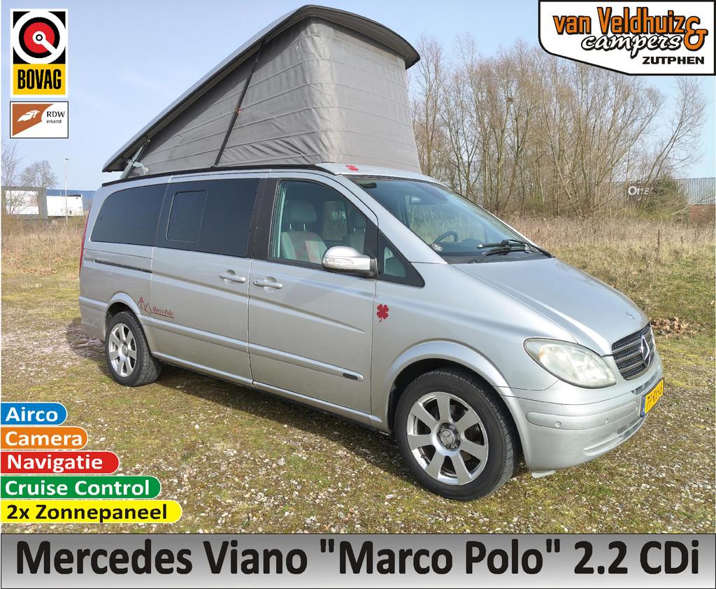 Mercedes-Benz VIANO "Marco Polo" 2.2 CDi, Caravans en Kamperen, Campers, Buscamper of Camperbus, -
-  -, Info@buscampers-zutphen.nl