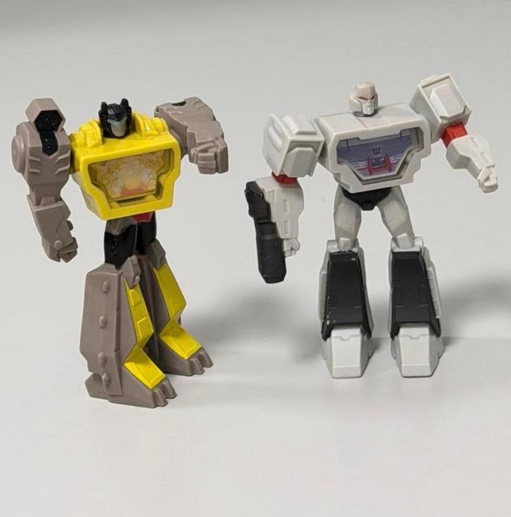 Transformers Grimlock & Megatron – Speelfiguren (set van 2), Ophalen of Verzenden, Zo goed als nieuw, H, H