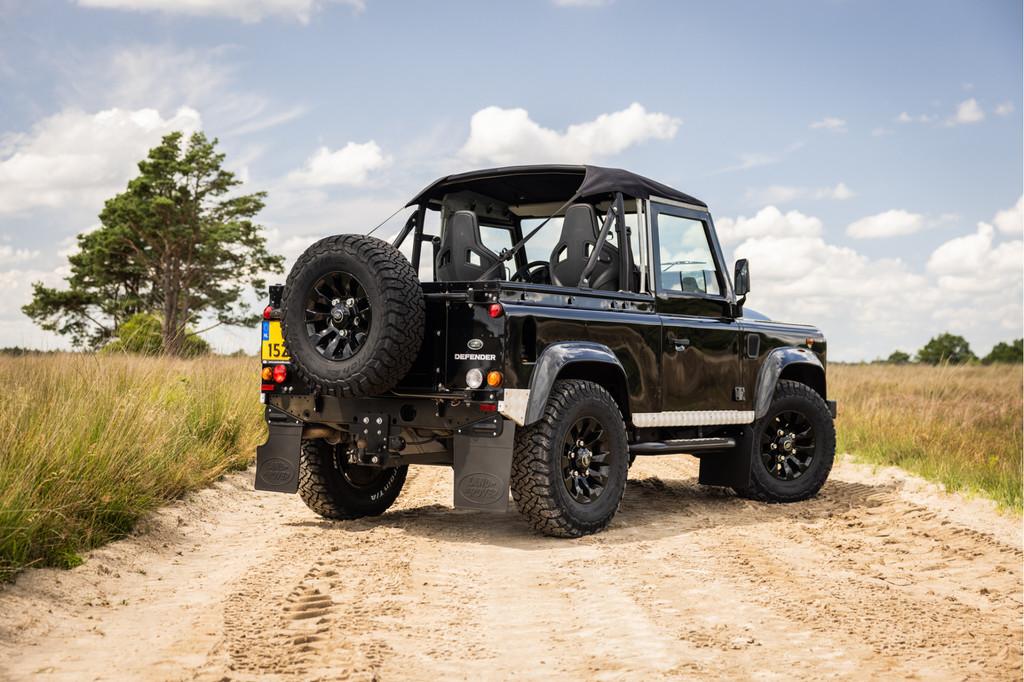 Land Rover Defender 2.2Tdci Soft Top Recaro stoelen 25.000km, Euro 5, Gebruikt, Stoelverwarming, Vierwielaandrijving