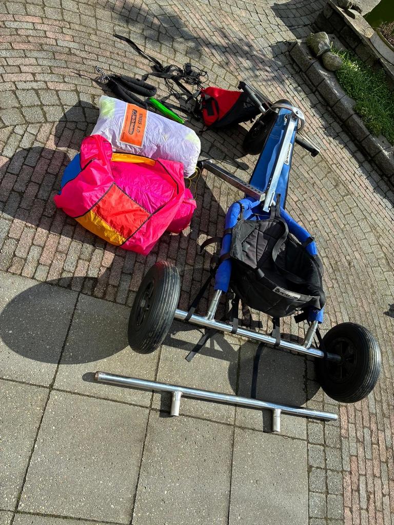 Peter Lynn Kite Buggy | 2 Kites en Accessoires, Geen board, Ophalen, Zo goed als nieuw, Overige typen