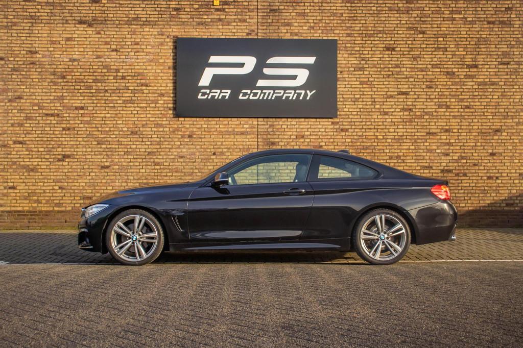 BMW 4-serie Coupé 428i High Executive M-Sport, Origineel NL, Auto's, BMW, Automaat, 745 kg, Achterwielaandrijving, Gebruikt