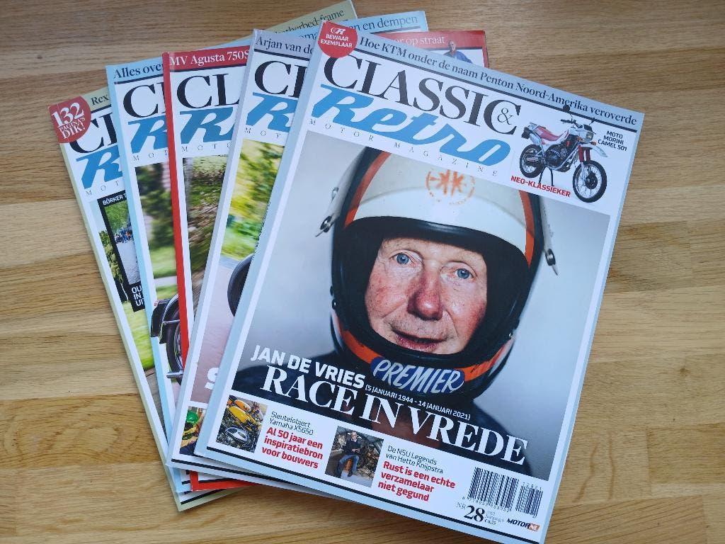 CLASSIC & RETRO MOTOR MAGAZINE, Ophalen of Verzenden, Zo goed als nieuw, Algemeen