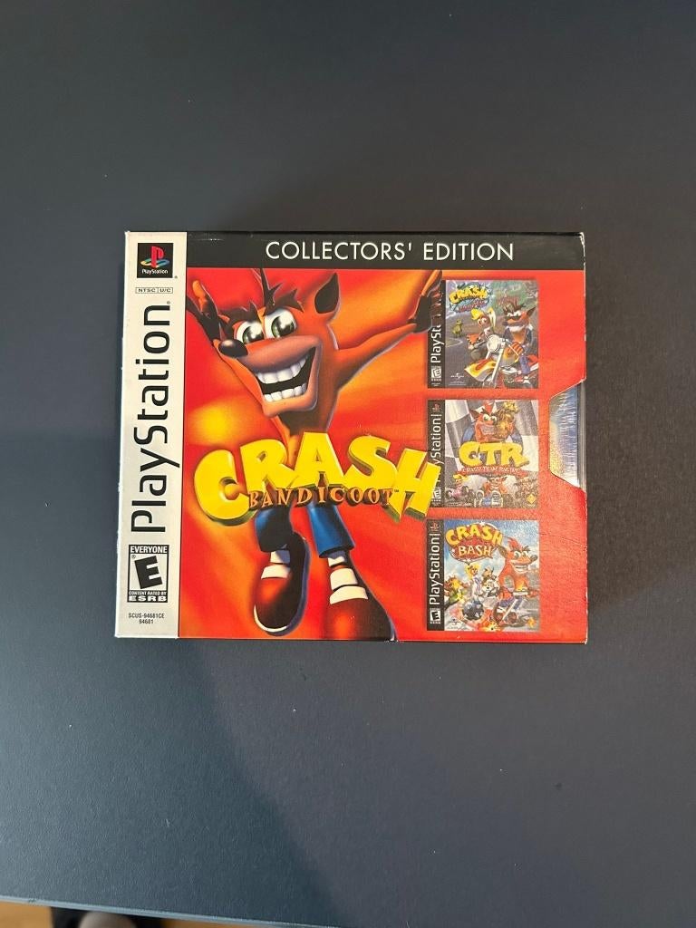 Crash Bandicoot Collectors' Edition PS1, Spelcomputers en Games, Games | Sony PlayStation 1, Avontuur en Actie, 1 speler, Ophalen of Verzenden