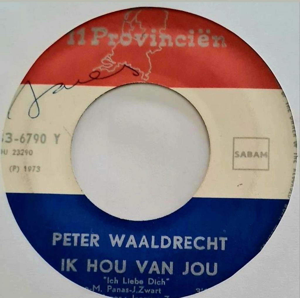 PETER WAALDRECHT - IK HOU VAN JOU, Cd's en Dvd's, Ophalen of Verzenden, Gebruikt, Nederlandstalig