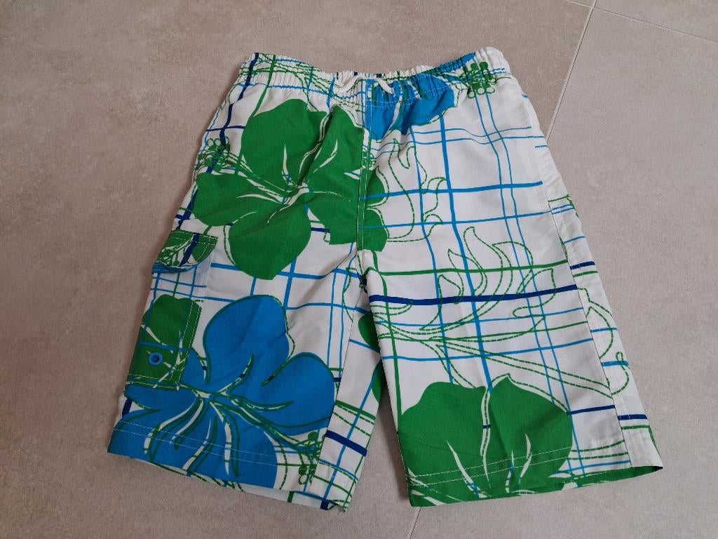 Nieuw! Bloemen zwembroek blauw groen Blue Seven maat 98, Kinderen en Baby's, Kinderkleding | Maat 98, Nieuw, Jongen, Sport- of Zwemkleding