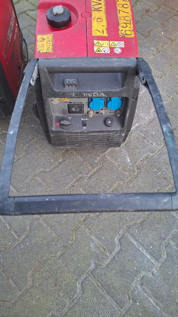 2x Honda EU30i Aggregaat generator inverter., Ophalen, Gebruikt, Benzine, .