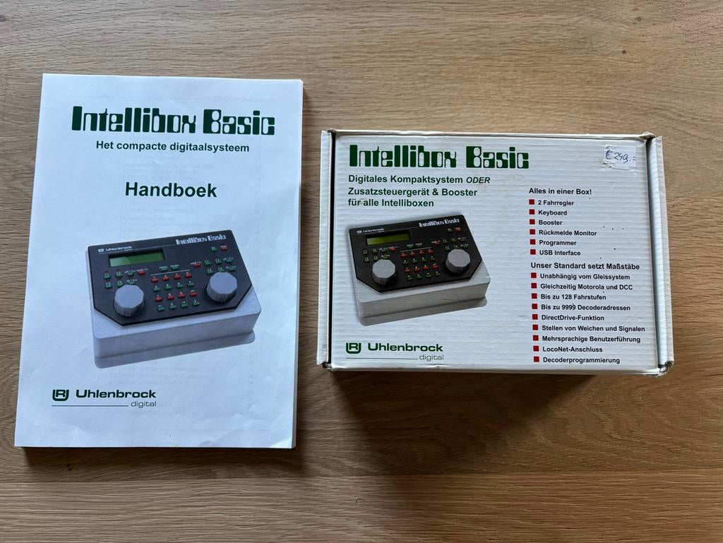 Uhlenbrock Intellibox Basic met handleidingen en stekkerset, Overige merken, Gebruikt, Gelijkstroom of Wisselstroom, Overige typen