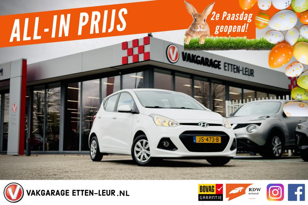 Hyundai i10 1.0i i-Motion Comfort | CLIMA | CRUISE, 65 pk, 12 maanden, Stof, Gebruikt