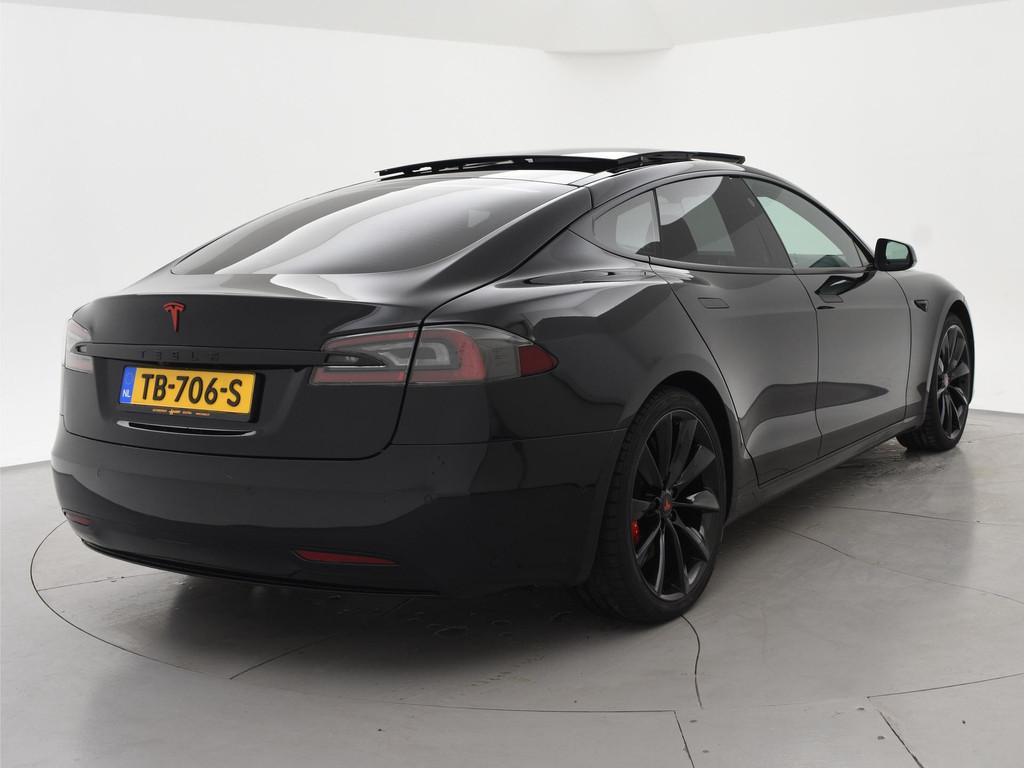 Tesla Model S 100D PERFORMANCE P100D 612 PK + 21 INCH | AUTO, Auto's, Tesla, Automaat, 100 kWh, 110 €/maand, Model S