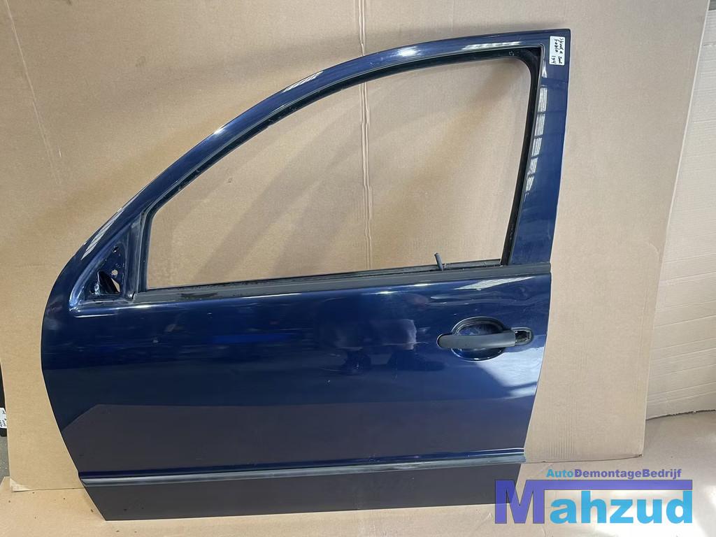 SKODA FABIA 1 COMBI blauw links linker voor deur, Auto-onderdelen, Carrosserie en Plaatwerk, Deur, Skoda, Voor, Links, Gebruikt