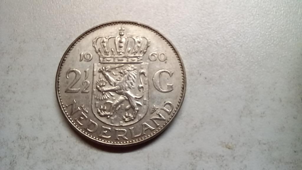 CONTANT GELD voor uw Zilveren Guldens en Rijksdaalders, Ophalen, 1 gulden, Koningin Juliana, Zilver