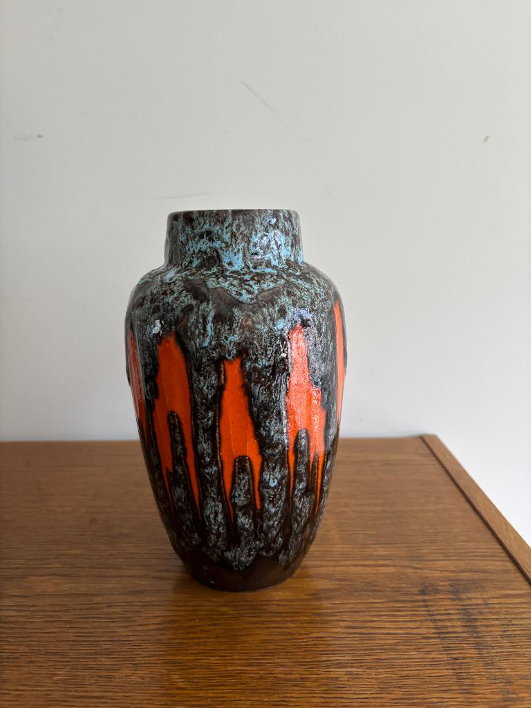 Scheurich fat lava vaas, Antiek en Kunst, Antiek | Keramiek en Aardewerk, Ophalen of Verzenden