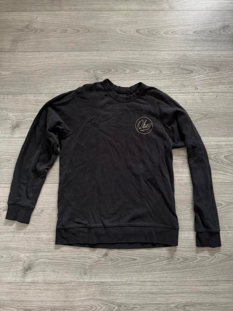 Obey trui, Kleding | Heren, Ophalen of Verzenden, Zo goed als nieuw, Maat 48/50 (M), Zwart