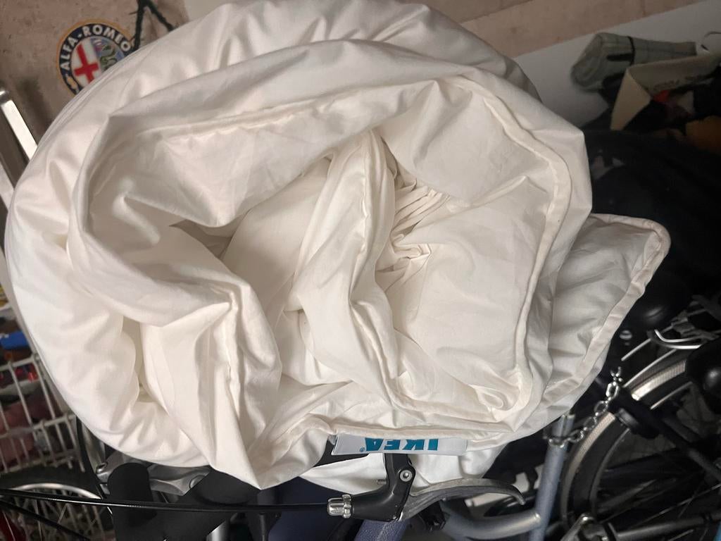 Ikea dekbed, Huis en Inrichting, Slaapkamer | Beddengoed, Ophalen, Gebruikt, Wit, Tweepersoons