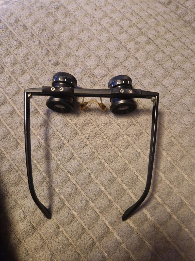 Eschenbach Vergrootglas bril., Ophalen of Verzenden, Vergrootglas of Loep