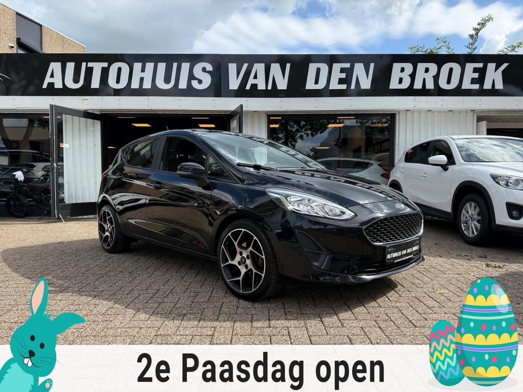 Ford Fiesta 1.0 EcoBoost Automaat|Ac|Cruise|Pdc|Bleutooth|La, Gebruikt, Zwart, USB, Zwart