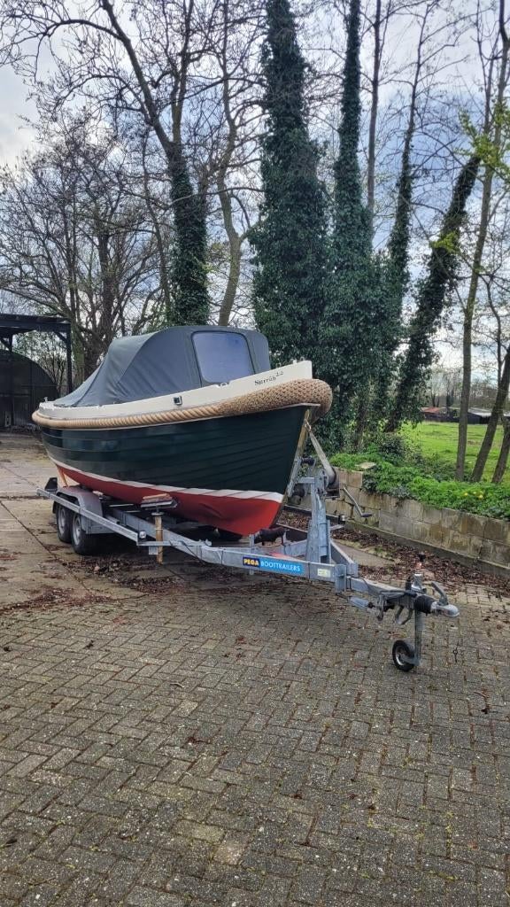 Pega ZB2700/700 boottrailer tandemasser (vanaf eind april), Watersport en Boten, Boottrailers, Ophalen, Gebruikt, 1500 tot 3000 kg
