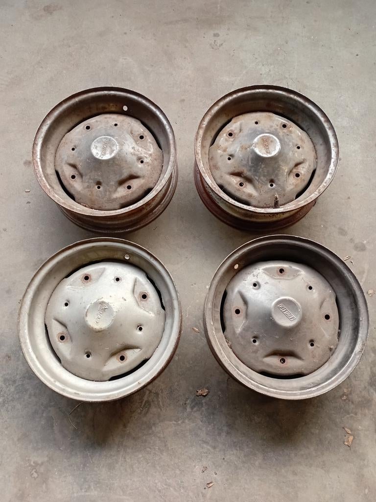 Felg Fiat 500,126p, Ophalen of Verzenden, Gebruikt