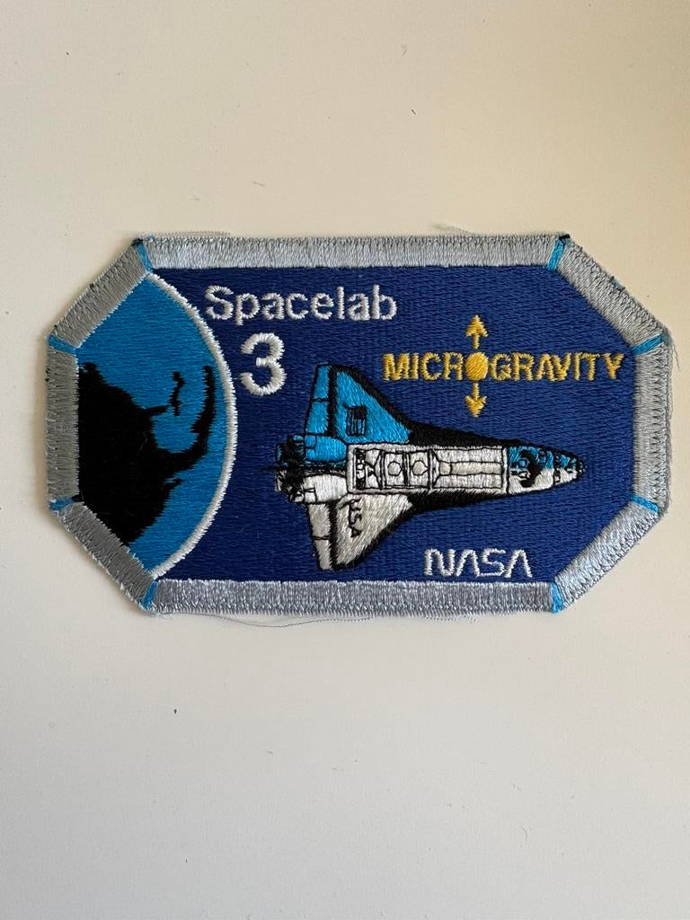 NASA Challenger Mission STS-51B Spacelab 3 Patch, Ophalen of Verzenden, Zo goed als nieuw, 1 bandje