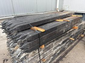 Sterke Kunststof Palen 8x8 diverse lengtes gebruikt, Ophalen of Verzenden, Gebruikt, Palen