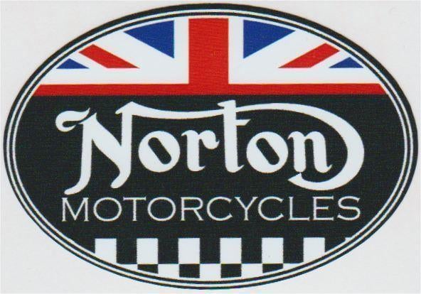Norton Motorcycles sticker #1, Motoren, Ophalen of Verzenden