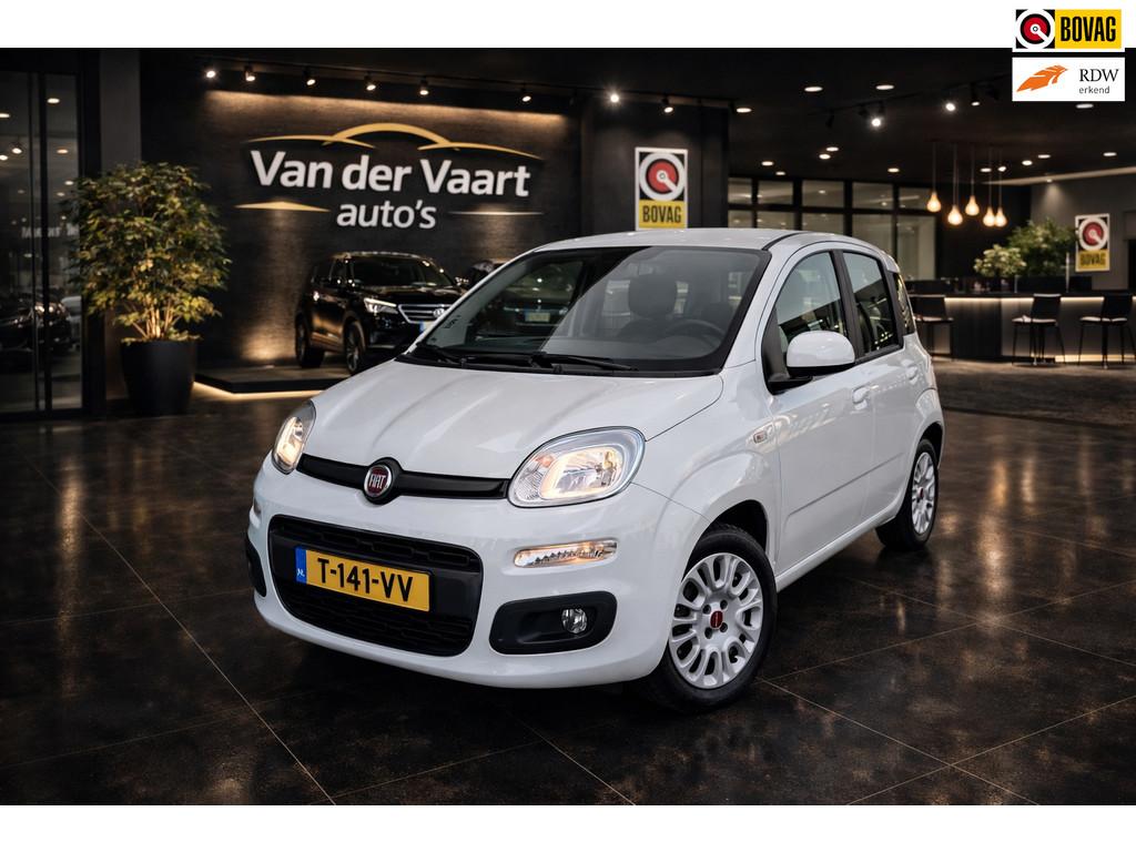 Fiat PANDA 1.2 Lounge AIRCO HOGE INSTAP, Auto's, Fiat, Gebruikt, 4 stoelen, Wit, Bedrijf