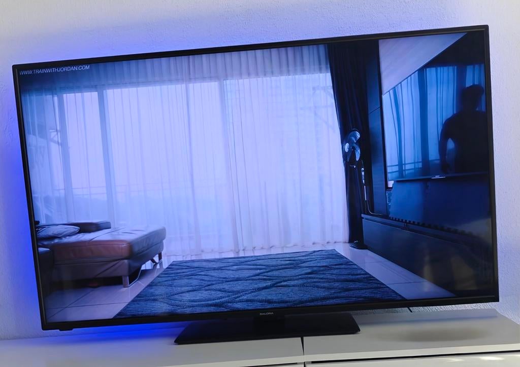 Salora TV 2021 55 inch 4k led, Audio, Tv en Foto, Televisies, Ophalen of Verzenden