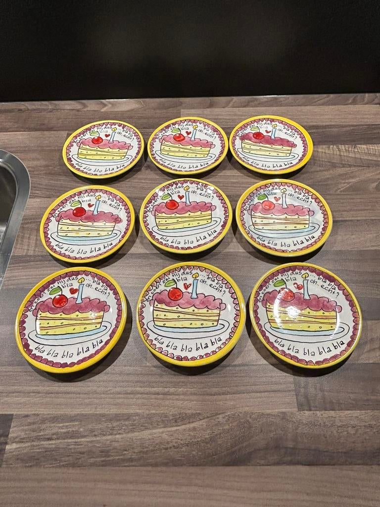 Blond Amsterdam petit four, Blond Amsterdam, Ophalen of Verzenden, Zo goed als nieuw, Bord(en)