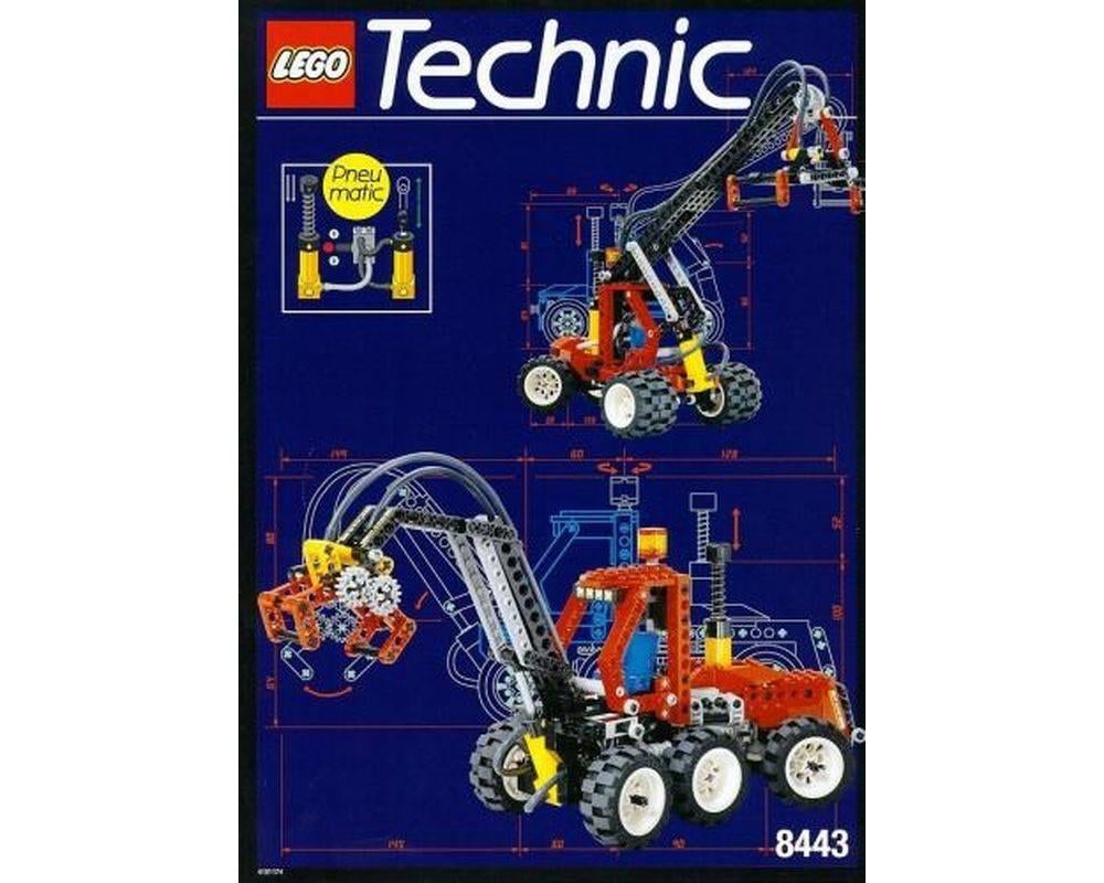 Lego Technic Set 8443 - Pneumatic Log Loader / Logger, Verzenden, Gebruikt, Complete set, Lego