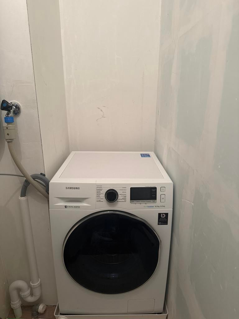 Samsung Wasmachine - Goed Onderhouden, 6 tot 8 kg, Ophalen, Gebruikt, 85 tot 90 cm