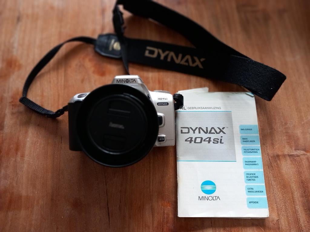 Minolta camera's met toebehoren, Audio, Tv en Foto, Fotocamera's Analoog, Gebruikt, Spiegelreflex, Minolta, Ophalen
