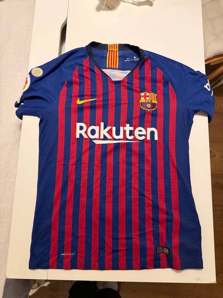 FC Barcelona shirt - Martin Garrix editie, Ophalen of Verzenden, Zo goed als nieuw, Maat 48/50 (M), Blauw
